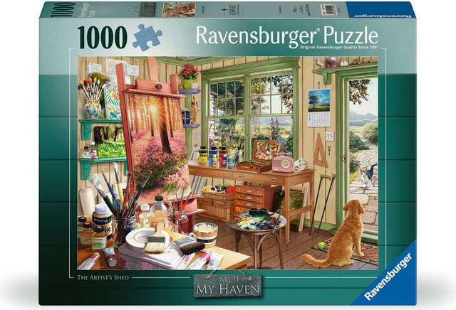 The Artist's Shed 1000 Pc Puzzle