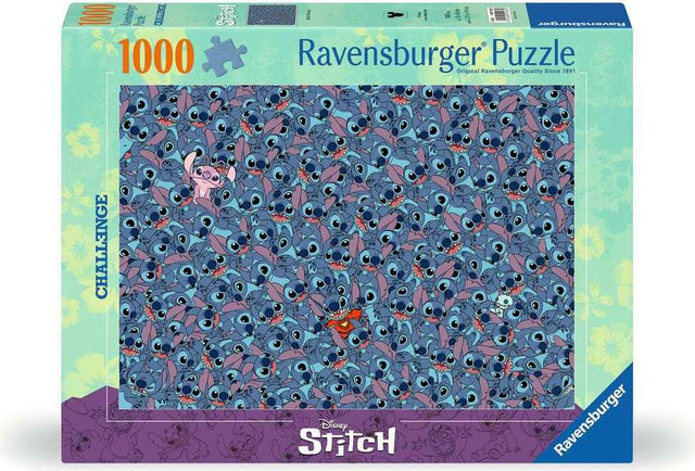 Disney Stitch Challenge 1000 Pc Puzzle