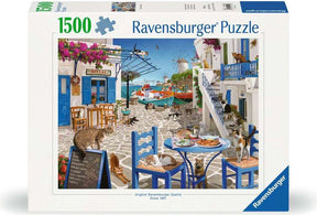 Cats of Mykonos 1500 Pc Puzzle