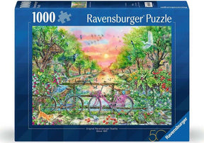 Dreamy Bikes in Amsterdam (1000 pc Puzzle)
