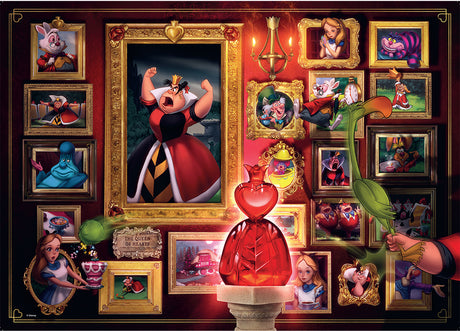 Disney Villainous: Queen of Hearts (1000 pc Puzzle)
