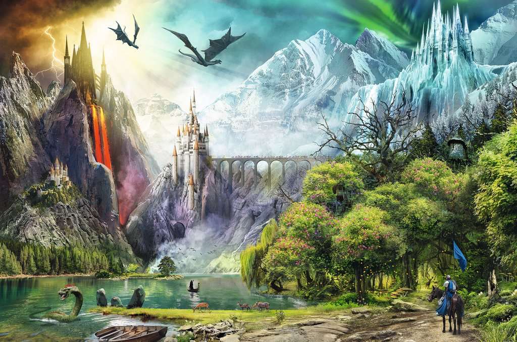 Reign of Dragons (3000 pc Puzzle)