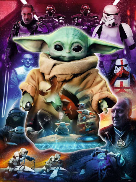 The Mandalorian: Grogu's Journey (776 pc Large Format Puzzle)