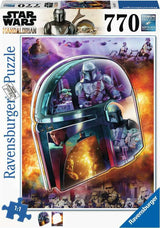 The Mandalorian Helmet (770 pc Large Format Puzzle)
