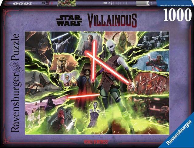 Star War Villainous: Asajj Ventress (1000 pc Puzzles)