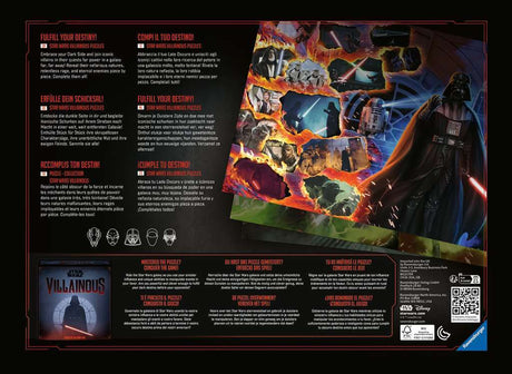 Star War Villainous: Asajj Ventress (1000 pc Puzzles)