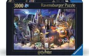 Jigsaw Puzzle Hogwarts Castle Cutaway - 3000 Pieces Puzzle