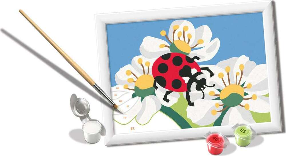 CreArt: Ladybug in Nature 5x7