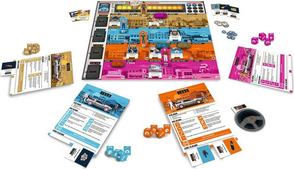 Universal Back to The Future Dice Through Time