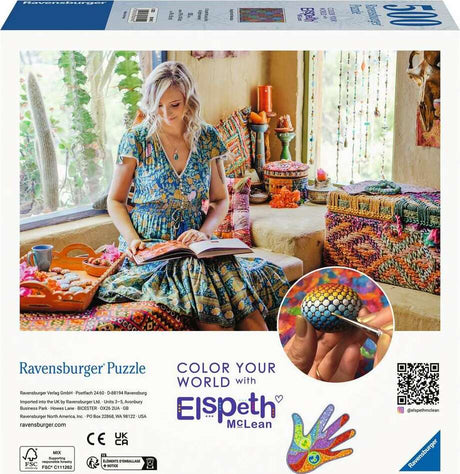 Elspeth McLean - Magnificent Mandalas (500 pc Puzzle)