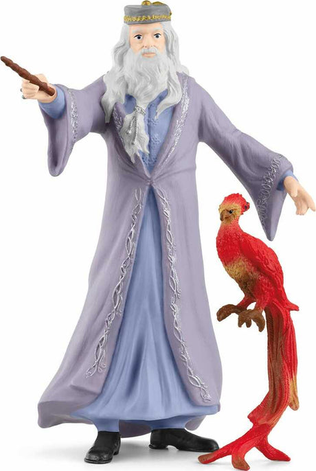 Albus Dumbledoretm and Fawkes