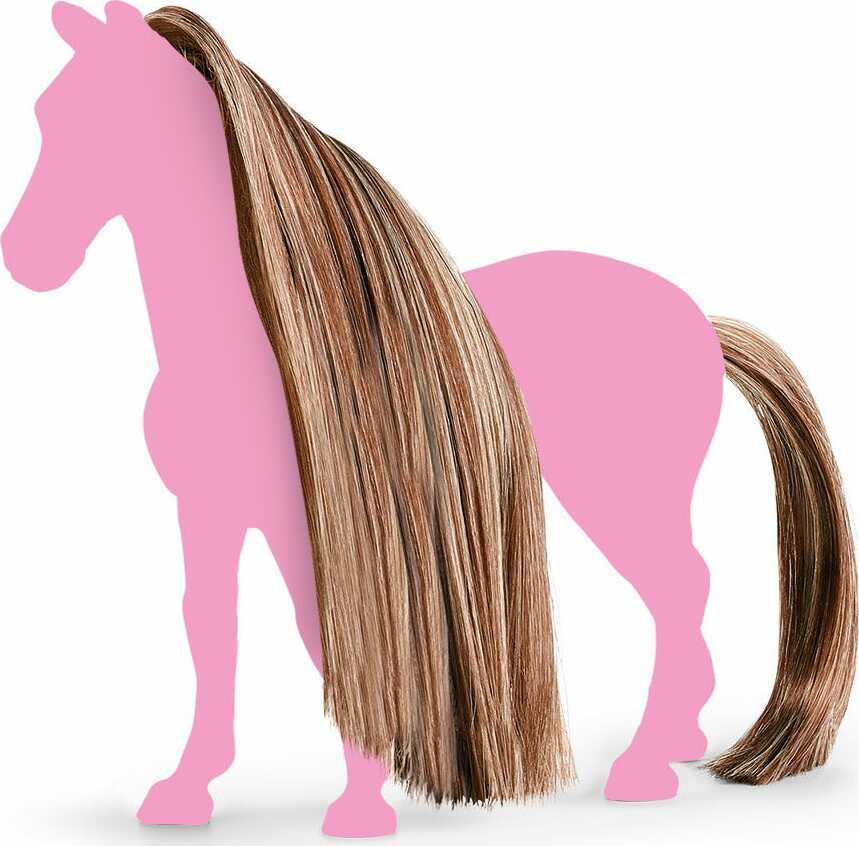 Hair Beauty Horses Brown-Gold
