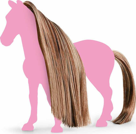 Hair Beauty Horses Brown-Gold
