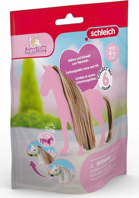 Hair Beauty Horses Brown-Gold