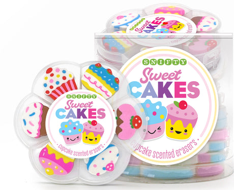 Sweet Cakes Scented Erasers (assorted)