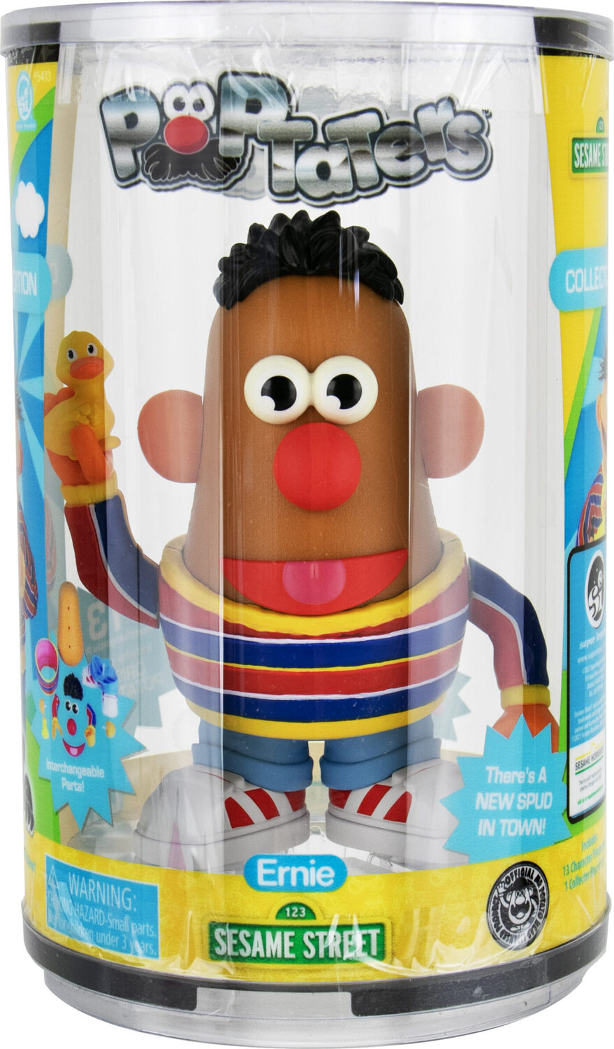 4" Poptater- Sesame Street (Burt and Ernie Asst)