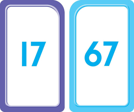 Numbers 1-100 Flash Cards