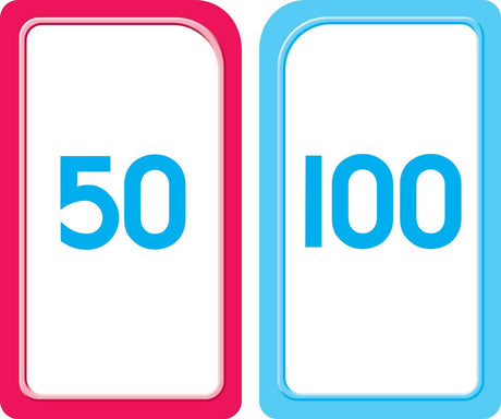 Numbers 1-100 Flash Cards