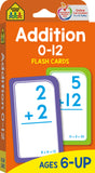 Addition 0-12 Flash Cards