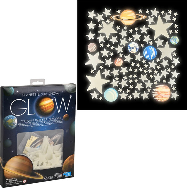 Glow Planets and Super Nova 100pcs In Box
