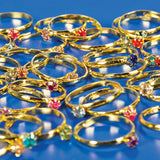 Birthstone Ring With Display Stand
