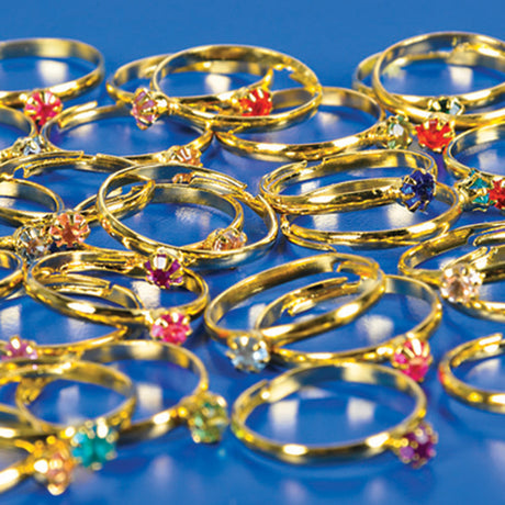 Birthstone Ring With Display Stand