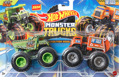 Hot Wheels Demolition Doubles 2pk Asst