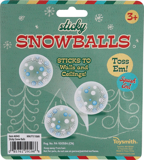 Sticky Snowballs 
