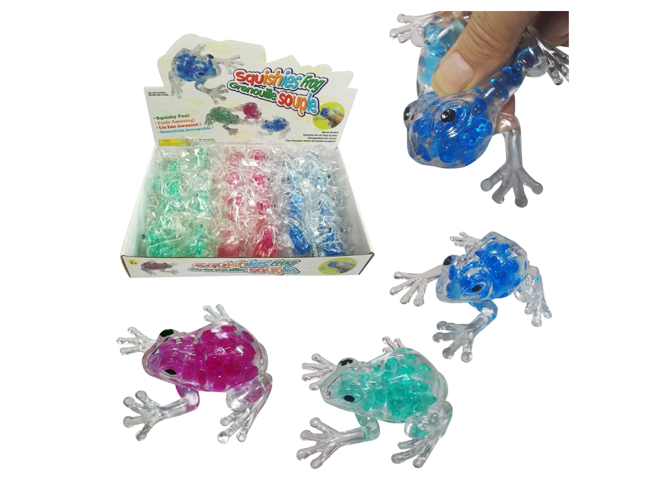 Squishies Water Beads Frog, 3.5 - The Granville Island Toy Company