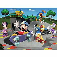 100pc Mickey: At The Skate Park