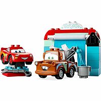 Lightning McQueen & Mater's Car Wash Fun