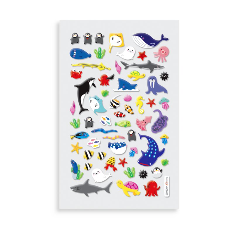 Itsy Bitsy Stickers - Marine Friends - The Granville Island Toy Company