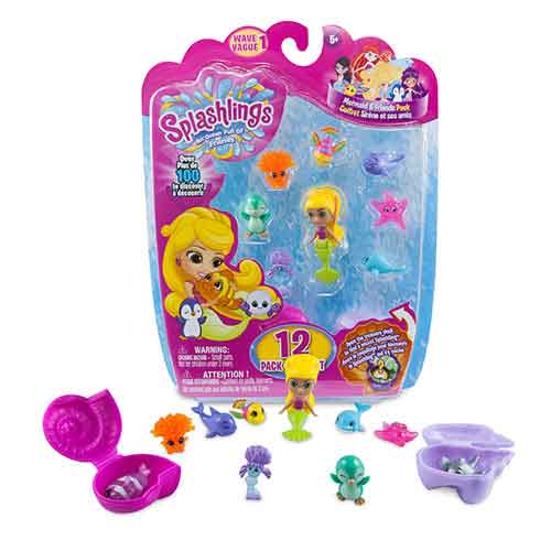 Splashlings & Mermaids 12 Pack - The Granville Island Toy Company