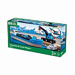 Brio Freight Ship and Crane