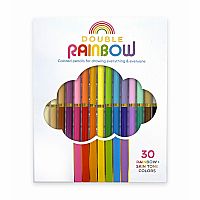 Double Rainbow Colored Pencil Set