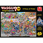 1000pc Wasgij Orig. #34 A Piece of Pride