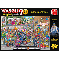 1000pc Wasgij Orig. #34 A Piece of Pride