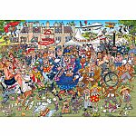 1000pc W.Ori.#40, 25th Anniv. Garden party