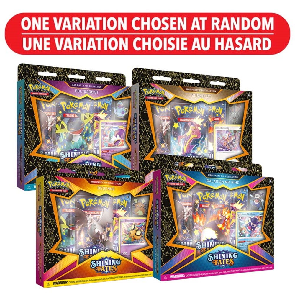  Pokémon TCG: Shining Fates Tin, Multicolor : Toys & Games