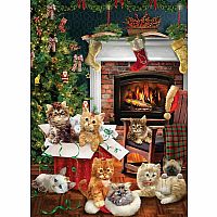 1000pc CH Christmas Kittens