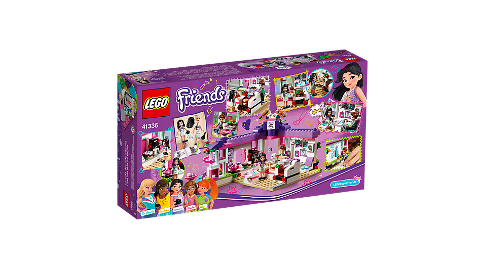 Lego friends emma art cafe sale