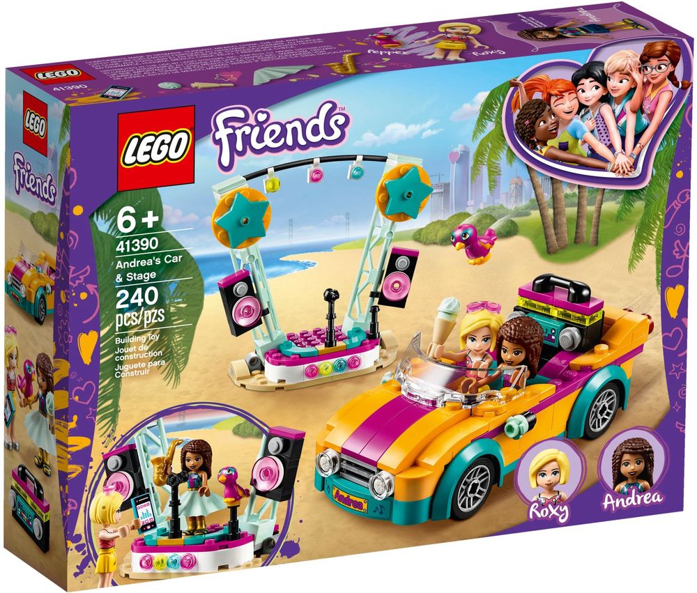 Lego friends andrea's stage sale