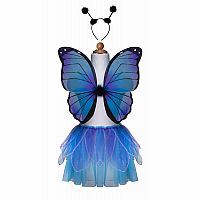 Midnight Butterfly Tutu/Wings & HB, Size 4-6 NA