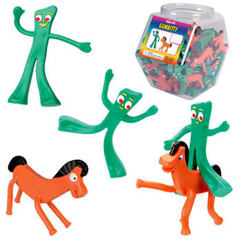 gumby chew toy