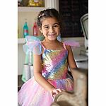 Rainbow Fairy Dress & Wings, Multi, Size 5-6