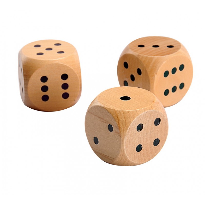Wooden Dice - The Granville Island Toy Company