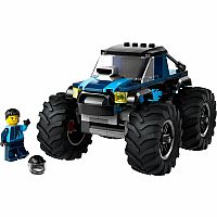 Blue Monster Truck