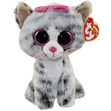 beanie boo grey cat