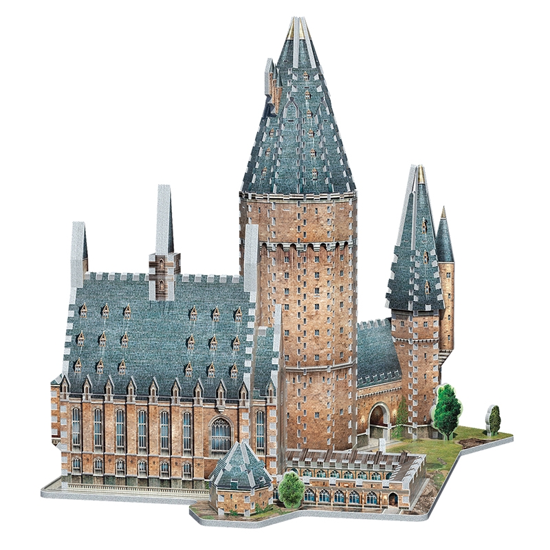 Cuatro Dibujar doble 3D Puzzle: Hogwarts - Great Hall - The Granville Island Toy Company