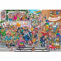 1000pc Wasgij Orig. #34 A Piece of Pride